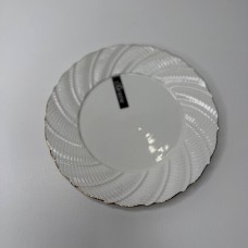 Тарілка мілка 18 см «Снігова Королева Хвиля» Interos