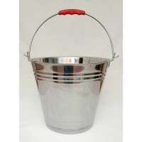 Відро 16 л нержавіюча сталь без кришки