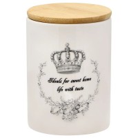 Банка 850 мл з кришкою «Корона» 