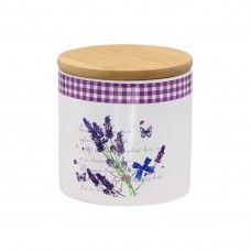 Банка керамічна 450 мл Лаванда