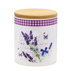 Банка керамічна 650 мл Лаванда