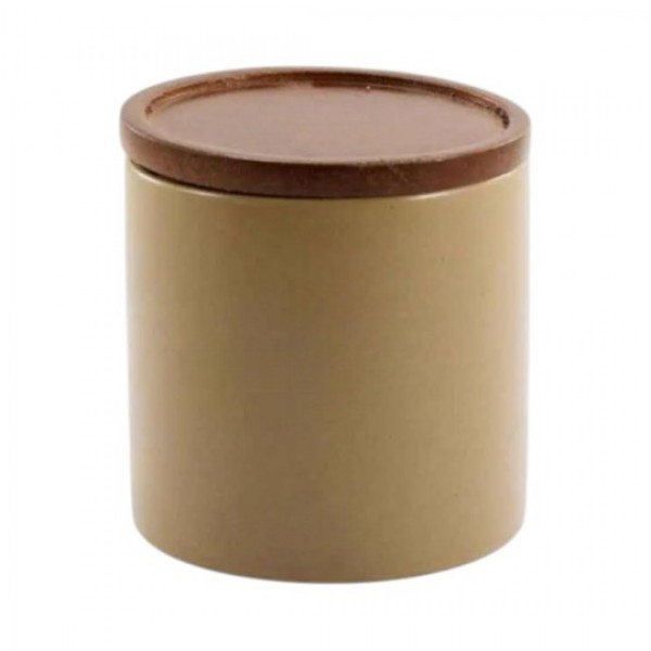 Банка керамічна 450 мл з дерев'яною кришкою YM24615S Interos