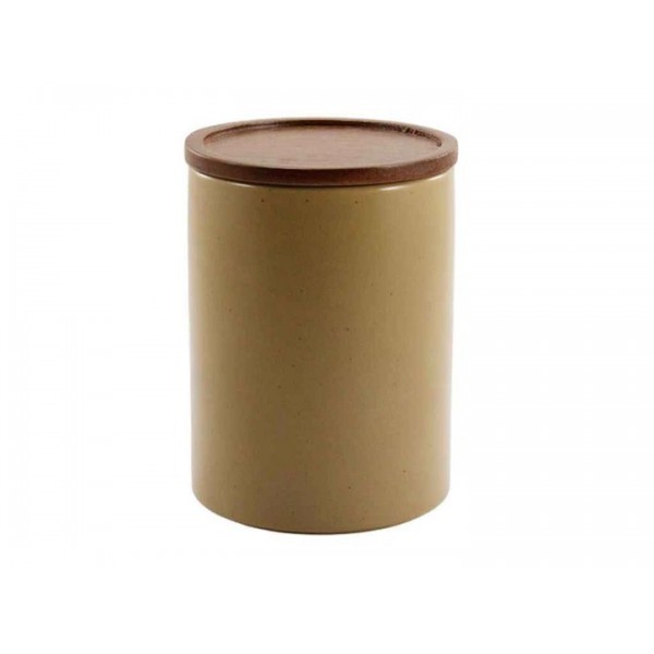 Банка керамічна 550 мл з дерев'яною кришкою YM24615M Interos