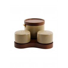 Набір для спецій 3 предмети на підставці