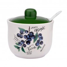 Цукорниця 350 мл з ложкою «Лохина»