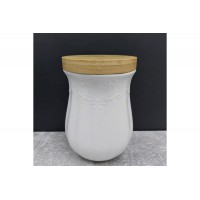 Банка 800 мл з дерев'яною кришкою  Interos