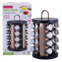 Набір ємностей для спецій на підставці 16 шт