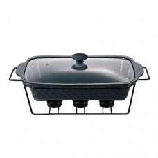 Марміт прямокутний 2,0 л чорний Kamille