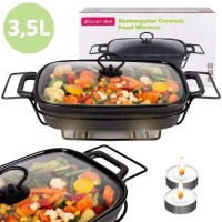 Марміт прямокутний 3,5 л чорний Kamille