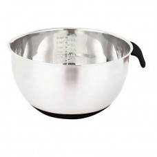 Миска 22 см з силіконовою ручкою