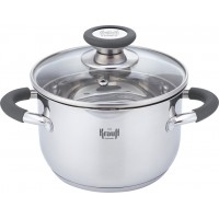 Каструля 6,5 л зі скляною кришкою 