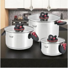 Набір посуду 6 предметів Prime Chef 