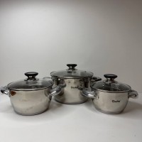 Набір каструль 1,7/2,4/4,4