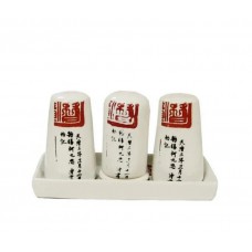 Набір для солі, перцю та зубочисток 