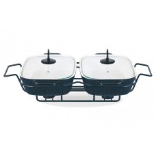 Марміт 28,7 см прямокутний подвійний