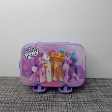 Ланч бокс для дітей з приборами My little pony
