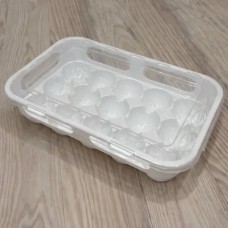 Пластиковий органайзер на 15 яєць