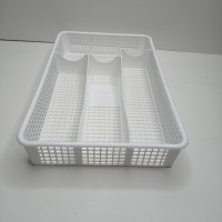 Лоток 20×30 см для столових приборів білий