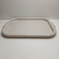 Піднос 50×35 см прямокутний бежевий