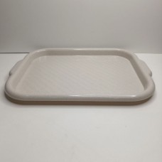 Піднос 50×35 см прямокутний бежевий