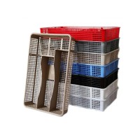 Лоток 20×30 см для столових приборів сірий металік