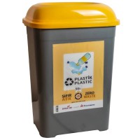 Відро для сміття 50 л для пластику 