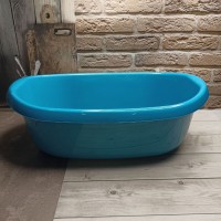 Таз 20 л овальний (блакитний) 