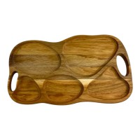 Піднос КС2 «Дуб» 25×40 см Стоун 5