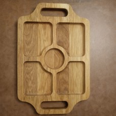 Піднос КС2 «Дуб» 30×45 см Симетрія 4+1