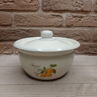 Салатник 1,5 л Абрикос ідилія з кришкою 