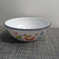 Миска 1,5 л емальована Батерфляй