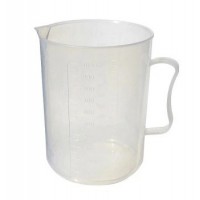 Мірний стакан 500 мл поліпропілен з рельєфним градуюванням Склоприлад