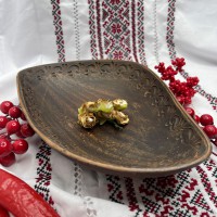 Блюдо овальне глибоке 26×19×5 см