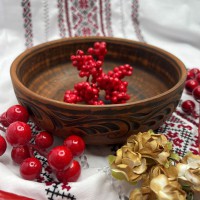 Миска Дніпровська 16см декор