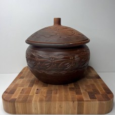 Шашличниця гончарна 25×16 см