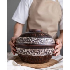 Хлібниця з кришкою 27 см 19560