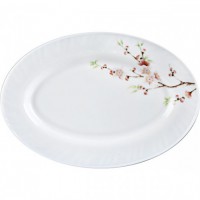 Блюдо овальне «Японська Вишня» 35 см 