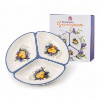 Менажниця 23,5×23,5×3,5 см Цитрон