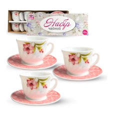 Набір чайний 12 предметів «Вальс квітів» 190 мл