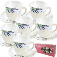 Набір чайний 12 предметів «Лаванда» 190 мл