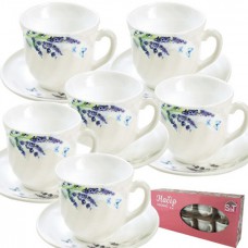 Набір чайний 12 предметів «Лаванда» 190 мл