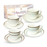 Набір чайний 12 предметів «Перламутр»