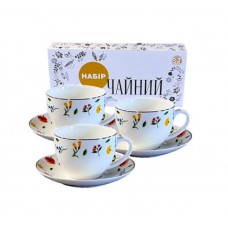 Сервіз чайний 12 предметів «Арт» 