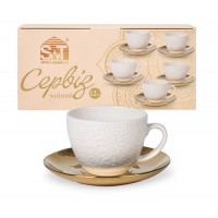 Сервіз чайний 12 предметів «Golden Kurumi»