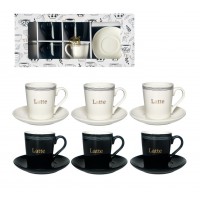 Сервіз чайний 240 мл «Кав'ярня» 12 предметів S&T