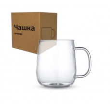 Чашка 500 мл скляна