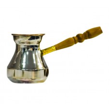 Турка мідна 300 мл зі знімною ручкою чорний нікель 