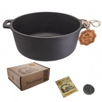 Каструля чавунна лита 5 л