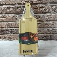 Піднос бамбуковий з ручкою 33х12х1 см