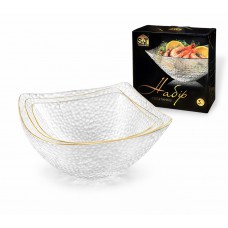 Набір салатників квадратних 3 шт